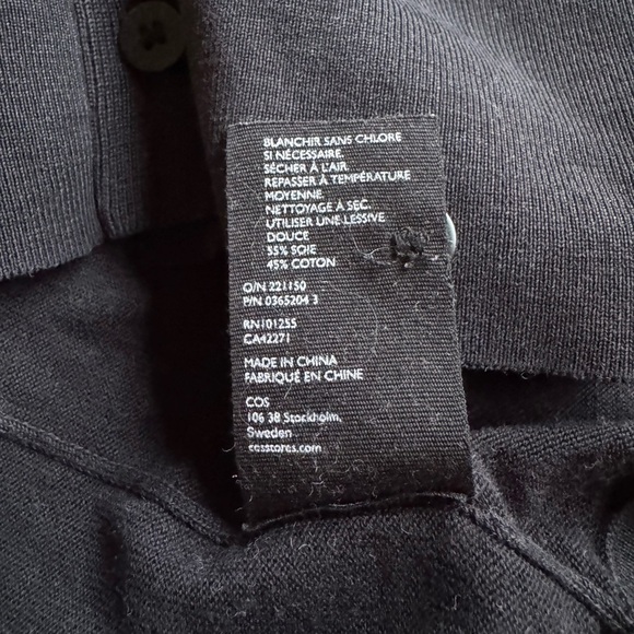 COS Silk/Cotton Cardigan - Picture 4 of 4